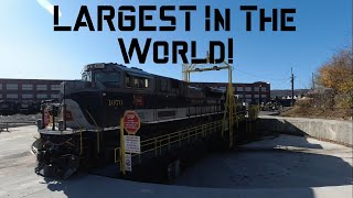 Worlds LARGEST Train Facility  Altoona Works Juniata Locomotive Shop  Norfolk Southern [upl. by Annoerb856]