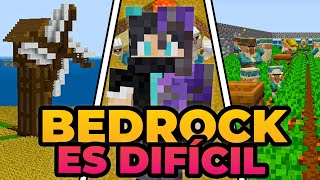 INICIÉ un SURVIVAL TÉCNICO MINECRAFT BEDROCK 121 [upl. by Ahsytal345]