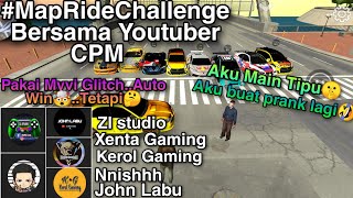 MAPRIDECHALENGE BERSAMA YOUTUBER CPM [upl. by Elicul]