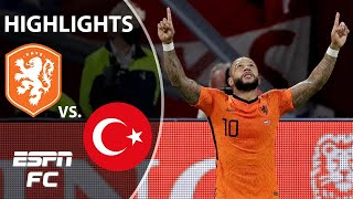 Memphis Depay puts on a show in Netherlands rout  World Cup Qualifying Highlights  ESPN FC [upl. by Sosna]