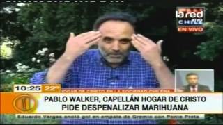 Pablo Walker capellán del Hogar de Cristo pidió despenalizar la marihuana [upl. by Ime]