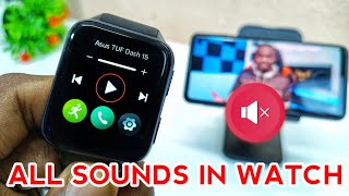 How To Solve Media Sound Issue In SmartWatch [upl. by Nauqaj]