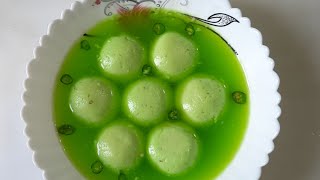 কাঁচামরিচের রসগোল্লা রেসিপিKacha moricher sponge misti Green Chili sponge misti recipe [upl. by Scandura]