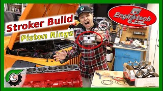 Jeep Wrangler Stroker Build Part 6 Piston Rings [upl. by Maxama]