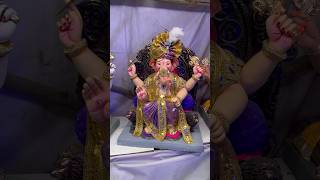 Lalbaugchya rajacha vijay aso 🙏🏼 bappa viral love trending shorts ganpati2024 [upl. by Anilasor]