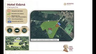 HOTEL EDZNÁ EN CAMPECHE SERÁ CLAVE PARA TURISTAS DEL TREN MAYA [upl. by Rysler]