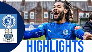 Warrington Rylands vs Bamber Bridge  Full Match Highlights [upl. by Aicilehp949]