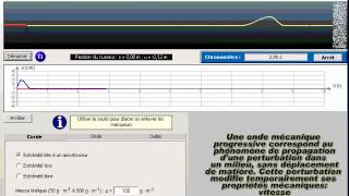 cours TS  ch1 ondes et particules  définition dune onde mécanique progressive [upl. by Arnuad859]