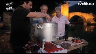 Receta de alubias hechas en putxera ferroviaria [upl. by Adina]