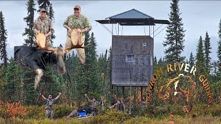 Moose hunting the Bowron river [upl. by Calv]