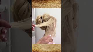 Updo hairstyle for wedding Hairstyle tutorial [upl. by Ardnaskela437]