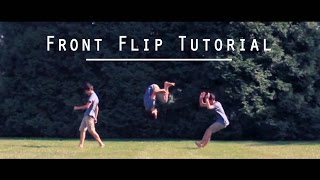 Tutorial Front TuckFrontFlip [upl. by Kosiur734]