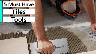 Top 5 Best Tile Tools for Perfect Tile Installation [upl. by Nepsa660]