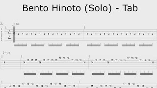 Bento Hinoto Mamonas Assassinas Solo  Tab [upl. by Viviana]