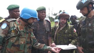 UNDR Congo operation to boost security around Goma and Sake amid threats [upl. by Ahsiekam932]