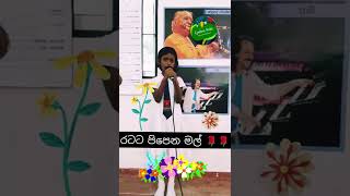 Manakal hada vil thalaye l මනකල් හද විල් තලයේ l ratata pipena mal api wemu punchi kakulu mal [upl. by Lexie]