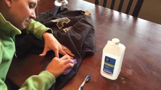 How To Remove a Paint Stain From Clothes  Easy DIY [upl. by Akemyt]