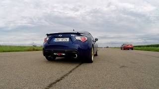 Subaru BRZ Tomei UEL  HKS Spec L  exterior interior sound short video [upl. by Bultman]