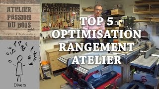 TOP 5 CONSEILS POUR OPTIMISER LE RANGEMENT DE SON ATELIER [upl. by Joslyn]