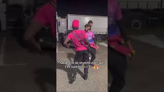 Synchronisation on ta dit 😂😂synchronisation danse flowers [upl. by Cirre]