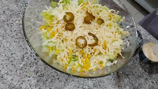 Salatha Sater and Salatha Fatoush Arabic Salad [upl. by Ana]