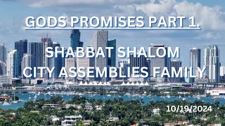 CITY ASSEMBLIES PODCAST  GODS PROMISES PART 1 [upl. by Peppi976]