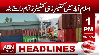 HEADLINES 0100 PM  03 OCTOBER 2024  ABNNEWS [upl. by Amri]