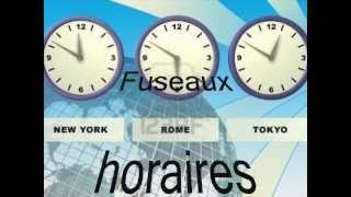 Repères  6ème Fuseaux horaires [upl. by Shuman]