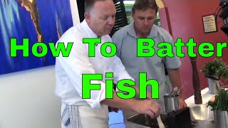 How to Batter Fish recipe PAUL BREHENY  The Hook and The Cook [upl. by Aysan790]