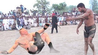 Brock Lesnar Vs Javed Jattu Kabaddi Match  Batera Baloch ko Ye Car Mile Gi  Asif Baloch [upl. by Odericus]