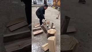 Woodchopping competition [upl. by Fillian74]