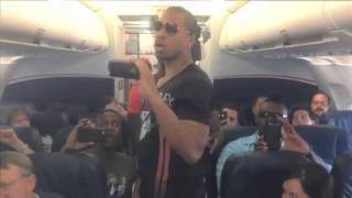 AHMIR singing on a crowded plane [upl. by Simeon592]