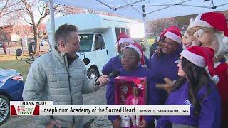 Josephinum Academy of the Sacred Heart at Morning News Toy Drive 2023 [upl. by Edla]