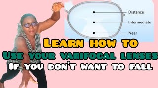 How to wear your varifocal  progressive lenses in order to avoid falling🙆 [upl. by Wiebmer]