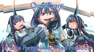 Ouro Kronii Sings A Little Party Never Killed Nobody By Fergie GoonRock amp QTip Remastered Audio [upl. by Ahgem]