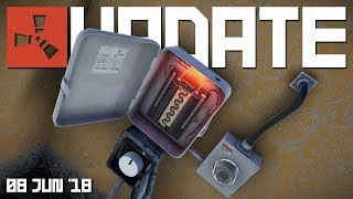 Custom maps Monument puzzles  Rust update 8th June 2018 [upl. by Ardried]