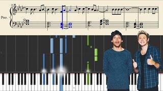 One Direction  History  Piano Tutorial  Sheets [upl. by Mel]