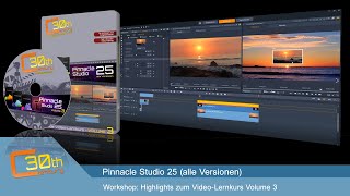 Pinnacle Studio 25  Highlights VideoLernkurs Volume 3 [upl. by Trakas]