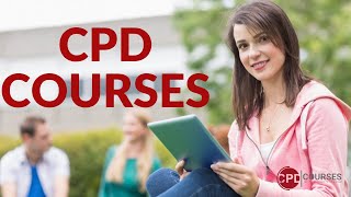 CPD COURSES  CPD  Courses for Professional Development [upl. by Aset]