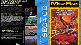 Sega CD Mega CD  MegaRace  Gameplay sega segacd megacd racinggames fmv race racer [upl. by Mylor898]