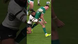 Eroni Mawi rampage run fiji shorts rugby ireland [upl. by Colner]