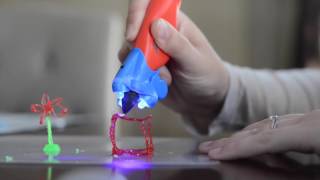 IDO3D Vertical 3D Pen Demo [upl. by Akimet]