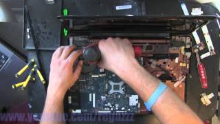 TOSHIBA L555 take apart video disassemble howto open nothing left disassembly [upl. by Lancey]