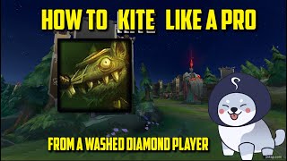 How To KiteAttack Move In League Of Legends  Settings Mechanics and Champions [upl. by Airbmak]