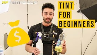 WINDOW TINTING HOW TO TINT WINDOWS FOR BEGINNERS [upl. by Ballman842]