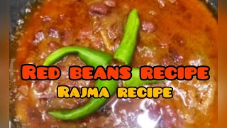 Red beans reciperajma recipe quick and easy food recipes [upl. by Stodder]