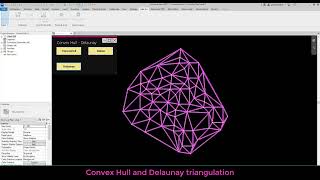 Convex Hull y Triangulación Delaunay [upl. by Irrol]