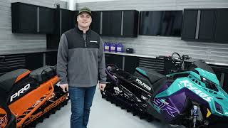 2024 Polaris Snowmobiles Walkaround  Mountain  Polaris Snowmobiles [upl. by Etyak838]