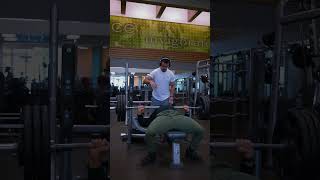 Hamdillah 🙏 gym fitness motivation powerlifting bodybuilding bulk [upl. by Yrellam]