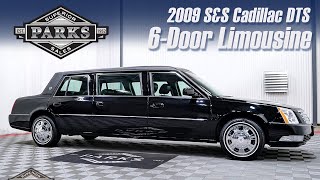 2009 SampS Coach Cadillac DTS 47quot 6Door Limousine 9U550312 [upl. by Lam]